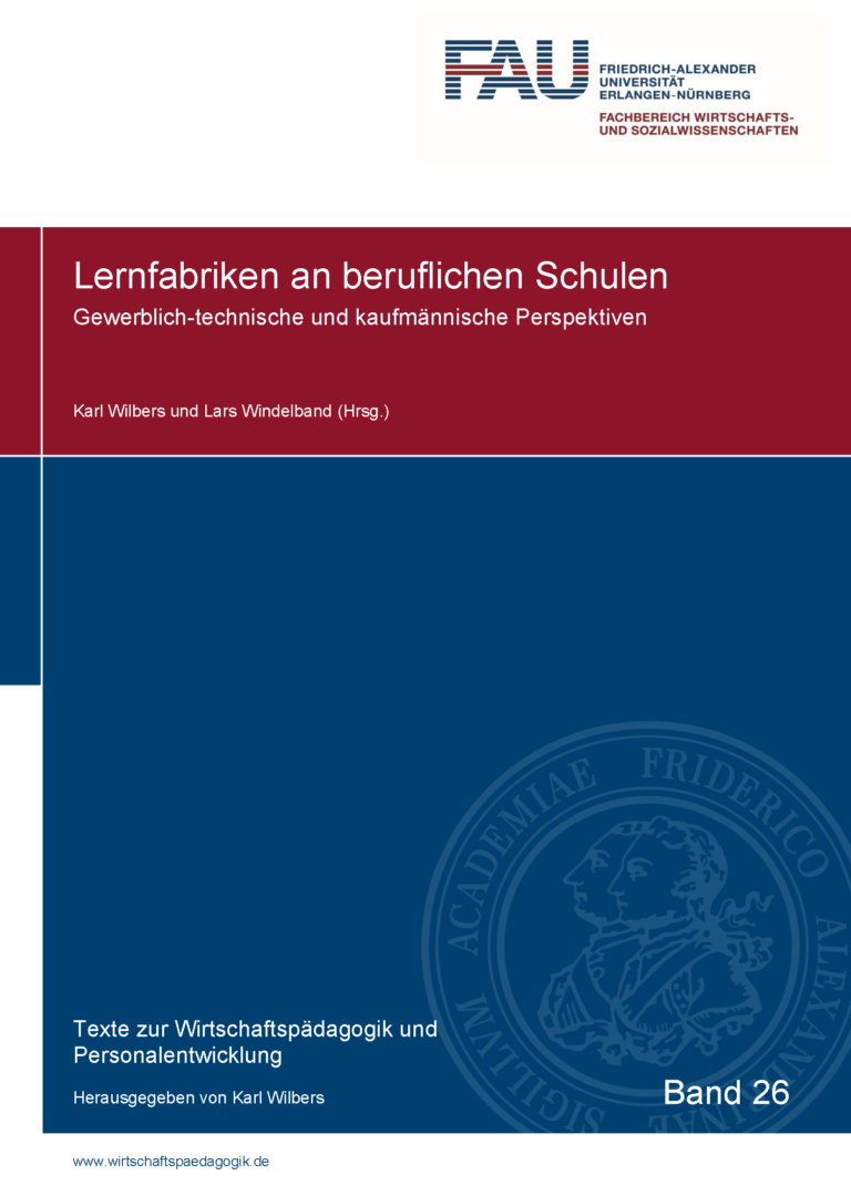 Buch „Lernfabriken an beruflichen Schulen“ erschienen (kostenloser Download)