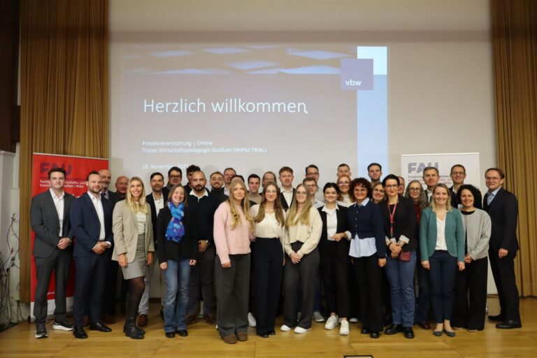 Offizieller Auftakt des Studienprogramms WiPäd Trial an der FAU Erlangen–Nürnberg